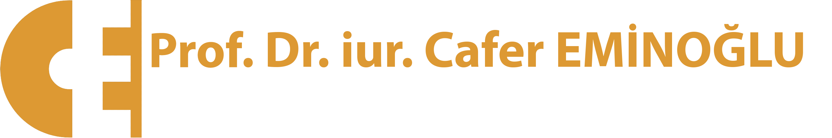 Doç. Dr. iur. Cafer EMİNOĞLU